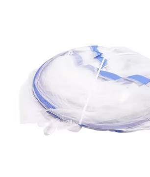 Pop-up Muskietennet Bed – Vierkante Top, Opvouwbaar en Met Rits, Anti-Insect