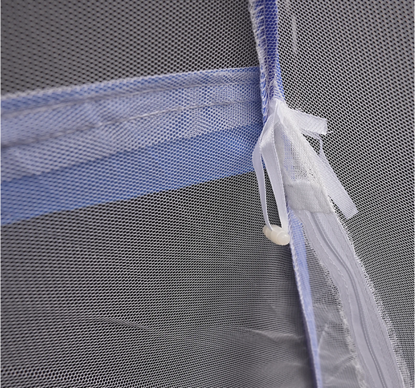 Pop-up Muskietennet Bed – Dubbele Deur, 360° Bescherming en Opvouwbaar, 200×180 cm