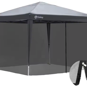 Muskietennet voor Partytent 3×3 m – Met Rits en Klittenband, Anti-Insect Bescherming