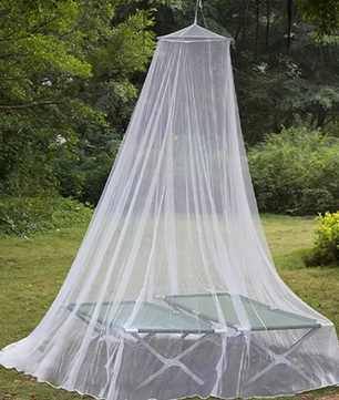 Muskietennet Bed – Boxvorm, Snel te Monteren en Ademend, Anti-Insect