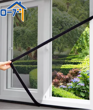 Raam Muskietennet – Zelfklevend, Op Maat te Knippen en Ademend, Anti-Insect