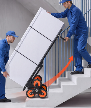Traploper Boodschappentrolley – Opvouwbaar, Zware Last en Telescopische Handgreep