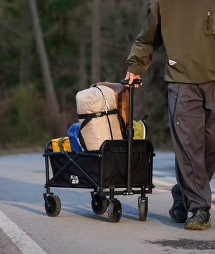 Opvouwbare Mini Camping Trolley – Compact, Lichtgewicht en Grote Capaciteit