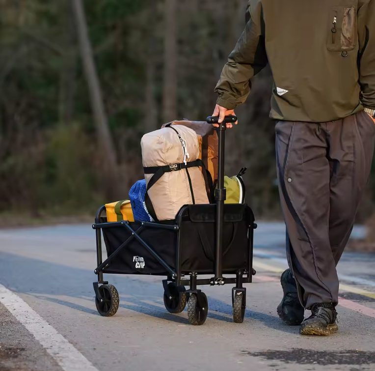 Opvouwbare Mini Camping Trolley – Compact, Lichtgewicht en Grote Capaciteit