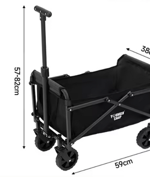Opvouwbare Mini Camping Trolley – Compact, Lichtgewicht en Grote Capaciteit