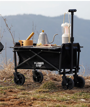 Opvouwbare Mini Camping Trolley – Compact, Lichtgewicht en Grote Capaciteit
