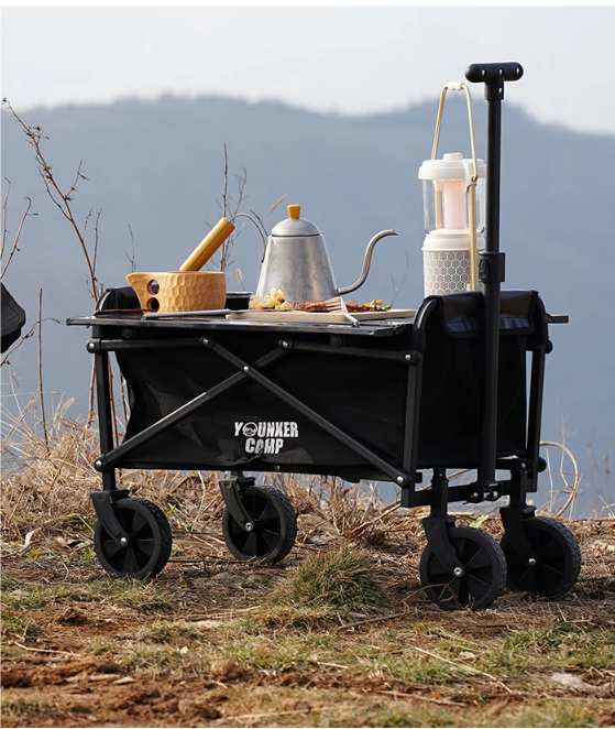 Opvouwbare Mini Camping Trolley – Compact, Lichtgewicht en Grote Capaciteit