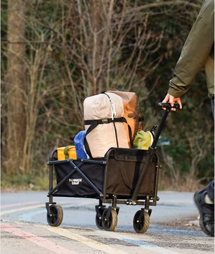 Opvouwbare Mini Camping Trolley – Compact, Lichtgewicht en Grote Capaciteit