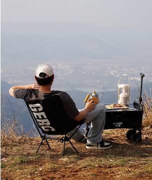 Opvouwbare Mini Camping Trolley – Compact, Lichtgewicht en Grote Capaciteit