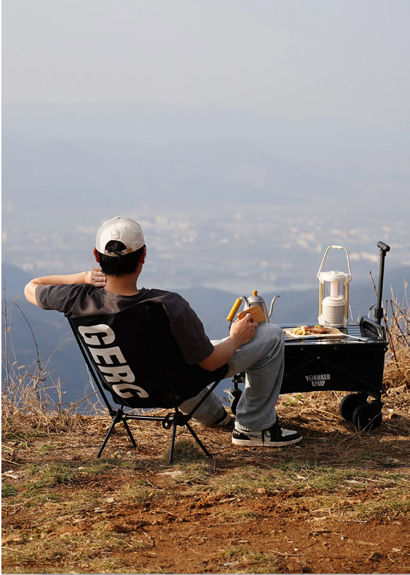Opvouwbare Mini Camping Trolley – Compact, Lichtgewicht en Grote Capaciteit