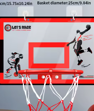 Verstelbaar Basketbal Bord met Standaard – Verrijdbare Basket voor Indoor en Outdoor
