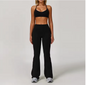 Dames Sportset 2/3-Delig – Yoga Set met Long Sleeve Top en Legging