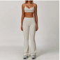 Dames Sportset 2/3-Delig – Yoga Set met Long Sleeve Top en Legging