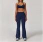Dames Sportset 2/3-Delig – Yoga Set met Long Sleeve Top en Legging