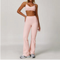 Dames Sportset 2/3-Delig – Yoga Set met Long Sleeve Top en Legging