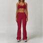 Dames Sportset 2/3-Delig – Yoga Set met Long Sleeve Top en Legging