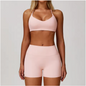 Dames Sportset 2/3-Delig – Yoga Set met Long Sleeve Top en Legging