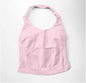 Dames Sport Top – Halter Tank Top met Padding en Strappy Design