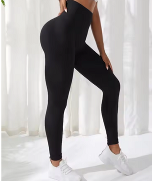 Dames Sport Legging – Seamless High Waist Yoga Legging Stretch en Comfort