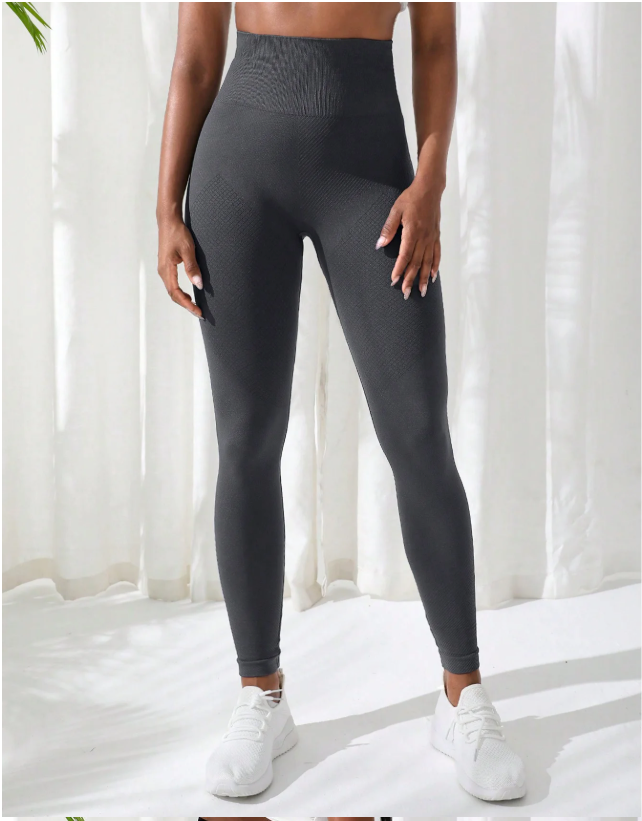Dames Sport Legging – Seamless High Waist Yoga Legging Stretch en Comfort