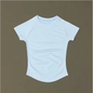 Dames Sport Top – Seamless Short Sleeve Yoga Shirt Ademend en Comfort Fit