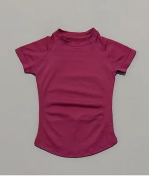 Dames Sport Top – Seamless Short Sleeve Yoga Shirt Ademend en Comfort Fit