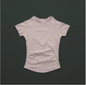 Dames Sport Top – Seamless Short Sleeve Yoga Shirt Ademend en Comfort Fit