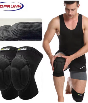 Kniebeschermers Set – Versterkte Kniepads met EVA Schokdemping en Antislip