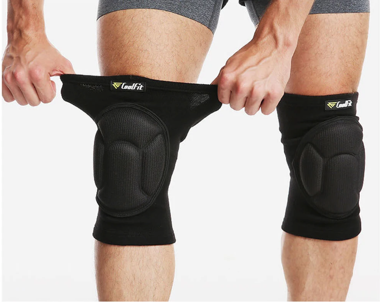 Kniebeschermers Set – Versterkte Kniepads met EVA Schokdemping en Antislip