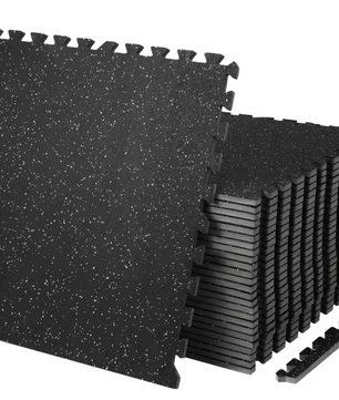 Fitness Vloermatten Set – Puzzelmat EVA Foam met Rubber Top en Antislip