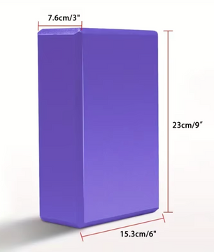 Yoga Blok Foam – Lichtgewicht Fitness Blok voor Pilates en Stretching