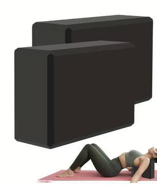 Set van 2 Yoga Blokken – High-Density Foam, Lichtgewicht en Ondersteunend
