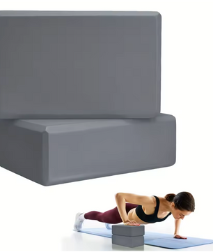Set van 2 Yoga Blokken – High-Density Foam, Lichtgewicht en Ondersteunend