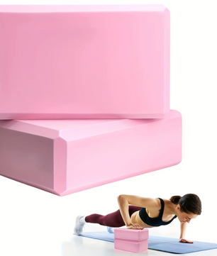 Set van 2 Yoga Blokken – High-Density Foam, Lichtgewicht en Ondersteunend