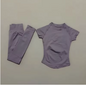 Dames Sportset 2-Delig – Naadloze Yoga Set met Top en Short