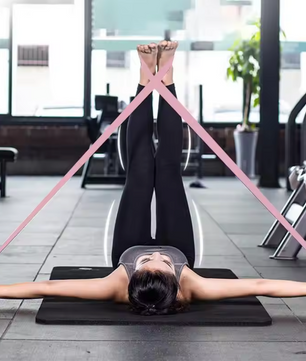 Pilates Ring Set – Weerstandsring met Band en Bal voor Full Body Training