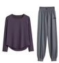 Dames Trainingspak 2-Delig – Sportset met Long Sleeve Top en Broek