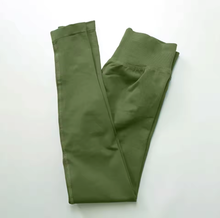 Dames Sport Legging – Seamless Yoga Legging met Scrunch Effect en Comfort Fit
