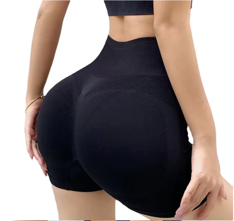 Dames Sport Shorts – High Waist Yoga Shorts met Push-Up en Tummy Control