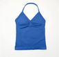 Dames Sport Top – Longline Strappy Yoga Top met Open Rug en Support