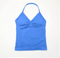 Dames Sport Top – Longline Strappy Yoga Top met Open Rug en Support