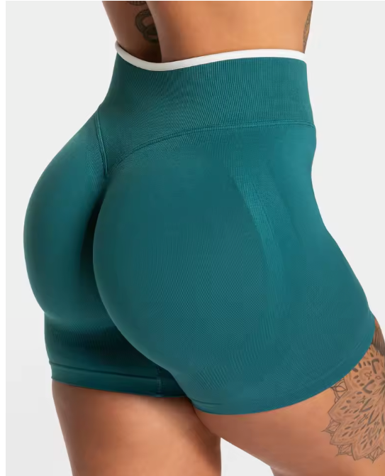 Dames Sport Shorts – Seamless Yoga Shorts met Push-Up en High Waist Fit