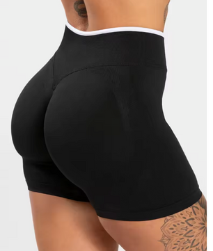 Dames Sport Shorts – Seamless Yoga Shorts met Push-Up en High Waist Fit