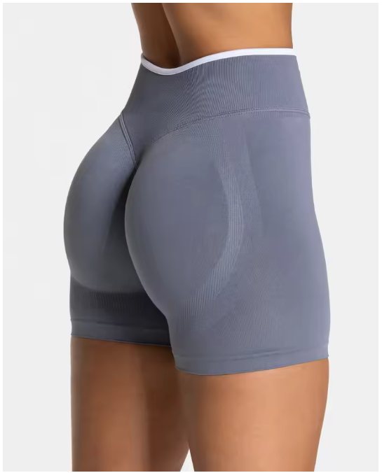 Dames Sport Shorts – Seamless Yoga Shorts met Push-Up en High Waist Fit