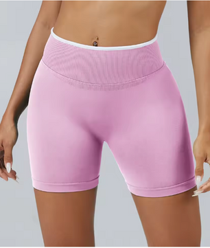 Dames Sport Shorts – Seamless Yoga Shorts met Push-Up en High Waist Fit