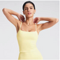 Dames Sport Top – Tank Top met Ingebouwde BH en Square Neck Design