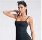 Dames Sport Top – Tank Top met Ingebouwde BH en Square Neck Design