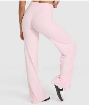 Dames Sport Broek – High Waist Yoga Broek Straight Leg en Comfort Fit