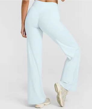 Dames Sport Broek – High Waist Yoga Broek Straight Leg en Comfort Fit