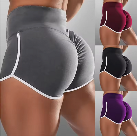 Dames Sport Shorts – Low Waist Yoga Shorts met Stretch en Quick Dry